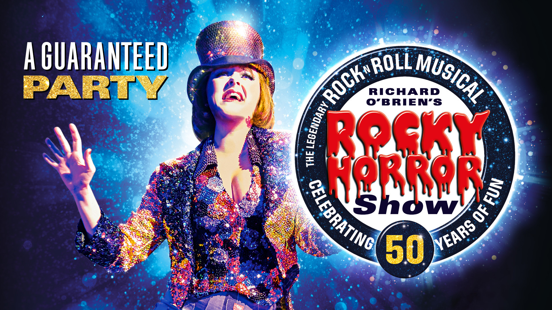 THE ROCKY HORROR SHOW CELEBRATES ITS 50th ANNIVERSARY – EXTENDING ITS WORLD TOUR THROUGH 2023