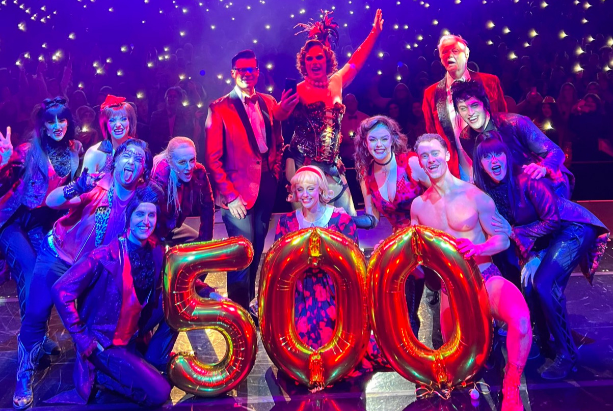THE ROCKY HORROR SHOW CELEBRATES 500 PERFORMANCES OF ITS SELL-OUT WORLD TOUR IN EDINBURGH